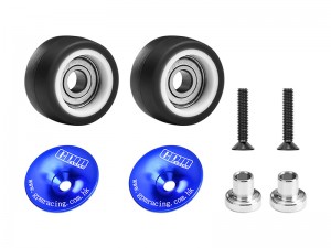 GPM XRTM040R/W 7075 7075-T6 ALLOY WHEELIE BAR WHEEL & BEARING 4976 FOR TRAXXAS MINI XRT VXL 3S 108076-1 / MINI MAXX 107154-1 - XRTM040R/W-B