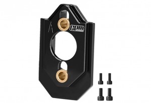 GPM MQM018 7075 T6 ALLOY ADJUSTABLE MOTOR MOUNT ARA-2598 FOR ARRMA 1/16 QUAKE GROM ARA2137 / GORGON GROM ARA2130 - MQM018-BK