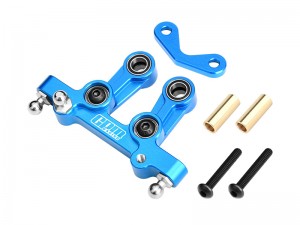 GPM DT4048 7075 T6 ALLOY STEERING ASSEMBLY  FOR TAMIYA 1/10 DT-04 BUGGY 58741 - DT4048-SB