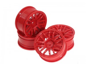 NYLON PLASTIC 52 x 26mm RIM 12mm HEX FOR 1/10 TAMIYA XV-0X TT-01 TT-02 RC ONROAD CAR - RS-WH522612-RE