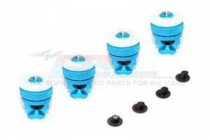 ALUMINIUM FRONT+REAR MAGNET BODY MOUNT FOR CC01 UNIMOG TAMIYA CC01 - CC201FR/UM-SB