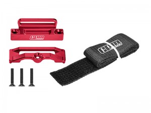 7075 ALLOY BATTERY HOLD-DOWN RETAINER FOR TRAXXAS 1/10 SLASH 2WD RAPTOR RC TRUCK - SLA2W0126-R