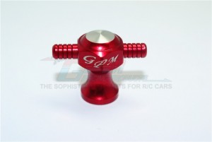 GPM TRX4005 ALUMINIUM SPARE TIRE LOCKING 1/10 TRX4 DEFENDER TRAIL CRAWLER - Red - TRX4005-R