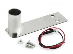 STAINLESS STEEL LED EXHAUST PIPE SET FOR 1/10 RC TAMIYA TT-02D D4 D5 D6 DRIFT CAR - RS-EP01A