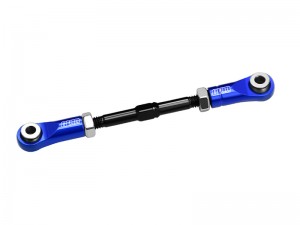 GPM  H10024/TR CARBON STEEL ALLOY SERVO STEERING LINK FOR VANQUISH 1/10 H10 OPTIC / YOKOHAMA RTR / SPARCO RTR - BLUE - H10024/TR-B