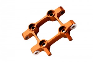 GPM DT3008 ALUMINIUM FRONT SUSPENSION ARM   MOUNT TAMIYA DT-03 - Orange - DT3008-OR