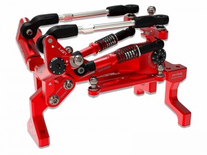 3RACING SAK-D6807 ALUMINUM FRONT BULKHEAD MONO SHOCK FOR 1/10 RC SAKURA AUPER D6 SPORT DRIFT CAR - SAK-D6807/RE