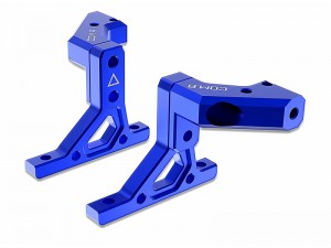 3RACING SAK-D6808B ALUMINUM REAR BULKHEAD COVER FOR 1/10 RC SAKURA AUPER D6 SPORT DRIFT CAR - SAK-D6808B/BU