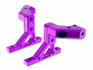 3RACING SAK-D6808B ALUMINUM REAR BULKHEAD COVER FOR 1/10 RC SAKURA AUPER D6 SPORT DRIFT CAR - SAK-D6808B/PU