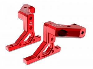 3RACING SAK-D6808B ALUMINUM REAR BULKHEAD COVER FOR 1/10 RC SAKURA AUPER D6 SPORT DRIFT CAR - SAK-D6808B/RE