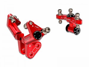 3RACING SAK-D6807A  ALUMINUM FRONT BULKHEAD MONO SHOCK MIXING FOR 1/10 RC SAKURA AUPER D6 SPORT DRIFT CAR - SAK-D6807A/RE