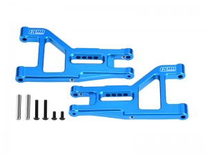 GPM DT4055 7075-T6 ALLOY FRONT LOWER SUSPENSION ARMS FOR TAMIYA 1/10 DT-04 RC FIGHTER NXGEN BUGGY 58741 - DT4055-SB