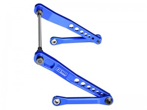 GPM H10312 7075 T6 ALLOY REAR SWAY BAR SET FOR VANQUISH 1/10 H10 OPTIC / YOKOHAMA RTR / SPARCO RTR - BLUE - H10312-B