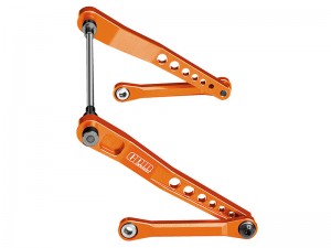 GPM H10312 7075 T6 ALLOY REAR SWAY BAR SET FOR VANQUISH 1/10 H10 OPTIC / YOKOHAMA RTR / SPARCO RTR - H10312-OR