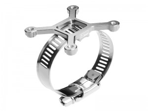 ALLOY STAINLESS STEEL 40 X 40mm COOLING FAN AJUSTABLE MOUNT FOR 40 - 56 SERIES MOTOR - GPM3357-S