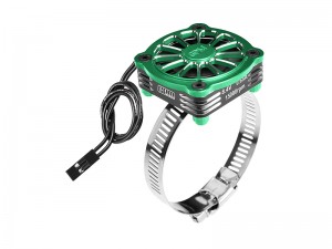 GPM GPM2144FAN 7075 T6 ALLOY STAINLESS STEEL 40X40MM COOLING FAN ADJUSTABLE FOR 28-42 SERIES MOTOR - GPM2144FAN-G