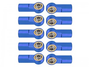 ALUMINUM M3 X 20mm TIE ROD BALL END SET JOINT FOR 1/10 AXIAL SCX-10 REDCAT GEN8 TRAXXAS TRX-4 CRALEW ... - RS-M320/BU