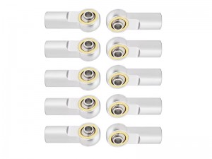 ALUMINUM M3 X 20mm TIE ROD BALL END SET JOINT FOR 1/10 AXIAL SCX-10 REDCAT GEN8 TRAXXAS TRX-4 CRALEW ... - RS-M320/SI