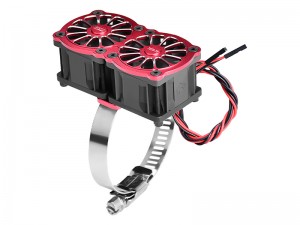 GPM GPM5276FANB2 7075-T6 ALLOY 316 STAINLESS STEEL DUAL 40 X 28mm COOLING FAN ADJUSTABLE FOR 56-70 SERIES MOTOR - GPM5276FANB2-R