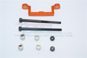 GPM GF006F/R ALUMINIUM FRONT/REAR ARM BULK USE WITH  GPM GF055 / GF056 TAMIYA GF-01 - Orange - GF006F/R-OR