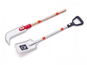 REALISTIC CRAWLER ACCESSORIES SHOVEL SET FOR 1/8 1/10 1/12 AXIAL SCX-10 TRAXXAS TRX-4 CRAWLER - RS-CA07/SI