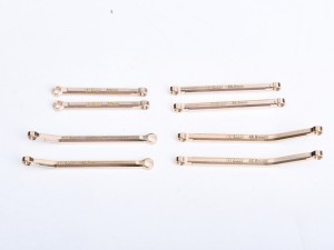 GPM SCX30/160X-OC BRASS LINK SET FOR AXIAL 1/30 SCX30 CRAWLER FORD BRONCO AXI-2048 SCX30 JEEP WRANGL ... - SCX30/160X-OC