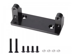 ALUMINUM SERVO MOUNT FIXED BRACKET FOR TAMIYA 1/10 CLODBUSTER 4X4X4 MONSTER TRUCK 58518 - RS-TA9005236
