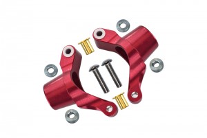 GPM GF022 ALUMINIUM FRONT KNUCKLE ARM SET TAMIYA GF-01 - GF022-OR