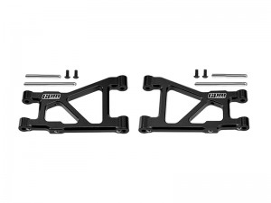 GPM DT4056 7075 T6 ALLOY REAR LOWER SUSPENSION ARMS FOR TAMIYA 1/10 DT-04 RC FIGHTER NXGEN BUGGY 58741 - DT4056-BK