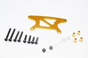 GPM GF028 ALUMINIUM FRONT SHOCK TOWER TAMIYA GF-01 - GF028-OR