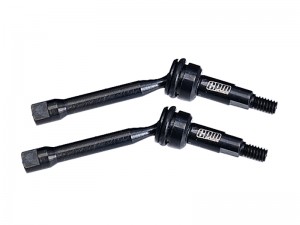 GPM SCX30/20FRS 4140 STEEL DRIVE CVD AXI-3324 AXI-3320 FOR AXIAL 1/30 SCX30 FORD BRONCO SCX30 JEEP W ... - SCX30/20FRS-BK