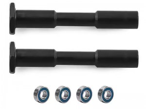 ALUMINUM M6X42mm STEERING POST ARA340186 FOR ARRMA 1/7 BIG ROCK FELONY FIRETEAM INFRACTION MOJAVE 1/ ... - RS-ARA340186/BK