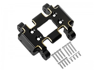 BRASS BOTTOM SKID PLATE MOUNT RER41734 FOR 1/32 RED CAT RACING ASCENT 32 CRAWLER - RS-ASC3203/BR