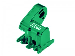 GPM SCX30/38 ALLOY 7075 TRANSMISSION CENTER MOTOR MOUNT AXI-3311 FOR AXIAL 1/30 SCX30 FORD BRONCO SCX30 JEEP WRANGLER JLU SCX30 CHEVROLET K10 - GREEN - SCX30/38-G