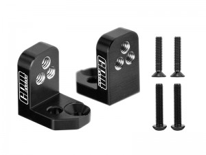 GPM H10088R 7075 ALLOY NEW DESIGN ADJUSTABLE REAR SHOCK MOUNT FOR VANQUISH 1/10 H10 OPTIC YOKOHAMA RTR SPARCO RTR CRAWLER VPS09027 - BLACK - H10088R-BK