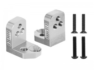 GPM H10088R 7075 ALLOY NEW DESIGN ADJUSTABLE REAR SHOCK MOUNT FOR VANQUISH 1/10 H10 OPTIC YOKOHAMA RTR SPARCO RTR CRAWLER VPS09027 - SILVER - H10088R-S