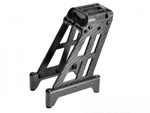 GPM MAOX025A 7075 ALLOY CARBON FIBER CENTER TOWER ARA320582 FOR ARRMA 1/5 OUTCAST KRATON 8S EXB 8S MONSTER - MAOX025A-BK