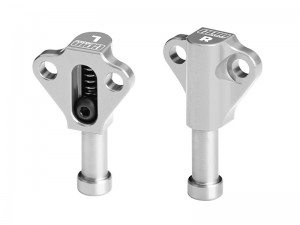 GPM H10088F 7075 ALLOY MACHINED BUMP STOPS VPS08850 FOR VANQUISH 1/10 H10 OPTIC YOKOHAMA RTR SPARCO RTR VS4-10 VPS09027 - H10088F-S