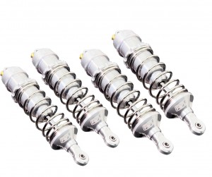 ALUMINUM 7075 FRONT & REAR DAMPER SET AR330550 AR330551 FOR ARRMA 1/8 TYPHON 6S V5 TLR BUGGY ARA ... - RS-AR33055051/SI