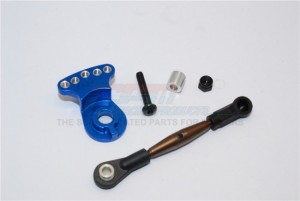 GPM GF160STM SPRING STEEL MODIFIED ANTI-THREAD  STEERING TIE ROD WITH SERVO HORN TAMIYA GF-01 - GF160STM-B