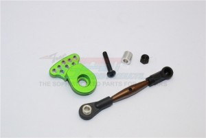 GPM GF160STM SPRING STEEL MODIFIED ANTI-THREAD  STEERING TIE ROD WITH SERVO HORN TAMIYA GF-01 - GF160STM-G