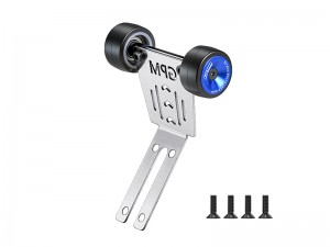 GPM MAKM040R STAINLESS STEEL BEARING WHEELIE BAR THICK 1MM FOR ARRMA 1/16 MINI KRATON 3S ARA2508S - BLUE - MAKM040R-B