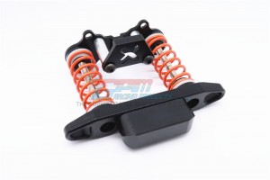 GPM GF330F ALUMINIUM FRONT BUMPER ABSORBER TAMIYA GF-01 - GF330F-BK