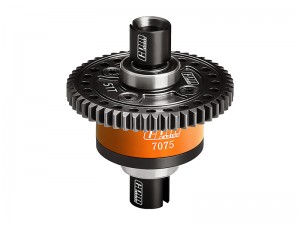 GPM SLE51S 20CrMnTi STEEL 7075 ALLOY 51T CENTER COMPLETE DIFFERENTIAL 9585 FOR TRAXXAS 1/8 SLEDGE 95076-4 - ORANGE - SLE51S-OR