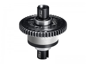 GPM SLE51S 20CrMnTi STEEL 7075 ALLOY 51T CENTER COMPLETE DIFFERENTIAL 9585 FOR TRAXXAS 1/8 SLEDGE 95076-4 - SILVER - SLE51S-S