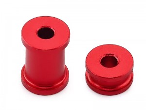 ALUMINUM CHASSIS BRACE SPACER ARA320539 FOR ARRMA 1/7 BIG ROCK FIRETEAM MOJAVE 6S BLX TRUCK ARA7612 ARA7618 ARA106058 - RED - RS-ARA320539/RE