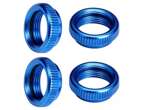 GPM MAKM/SC ALLOY SHOCK COLLARS FOR ARRMA 1/16 MINI KRATON 3S RC TRUCK ARA2508S ARA2508 - BLUE - MAKM/SC-B