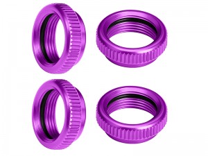 GPM MAKM/SC ALLOY SHOCK COLLARS FOR ARRMA 1/16 MINI KRATON 3S RC TRUCK ARA2508S ARA2508 - PURPLE - MAKM/SC-P