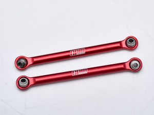 GPM MAKM162 7075 ALUMINUM FRONT STEERING TOE LINKS  ARA-3281 FOR ARRMA 1/16 MINI KRATON 3S ARA2508S ARA2508 - RED - MAKM162-R