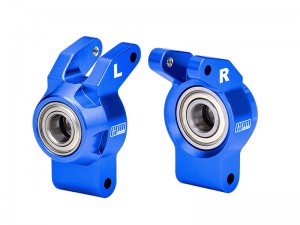 GPM MAKM022 7075 ALLOY REAR HUB（LARGER BEARINGS) ARA-2677 FOR ARRMA 1/16 MINI KRATON 3S ARA2508S ARA2508 - BLUE - MAKM022-B